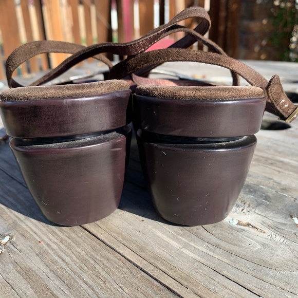 LIQUIDATION SALE! Cole Haan Nike Air Wedge Sandals Size 7.5 - Picture 4 of 11